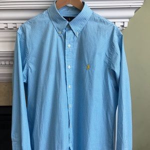 RALPH LAUREN Men's Dress Shirt L